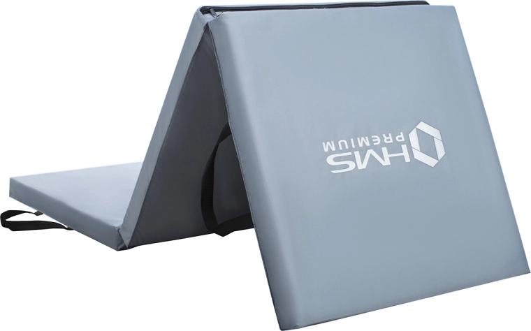 Sklopiva gimnastička strunjača HMS Premium MGS02, siva