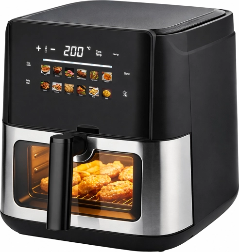 Zračna friteza (air fryer) 8 l 1700 W s 12 programa