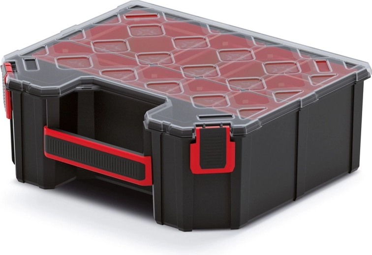 Visoki organizator TAGER s prozirnim poklopcem 284 × 243 × 105 mm