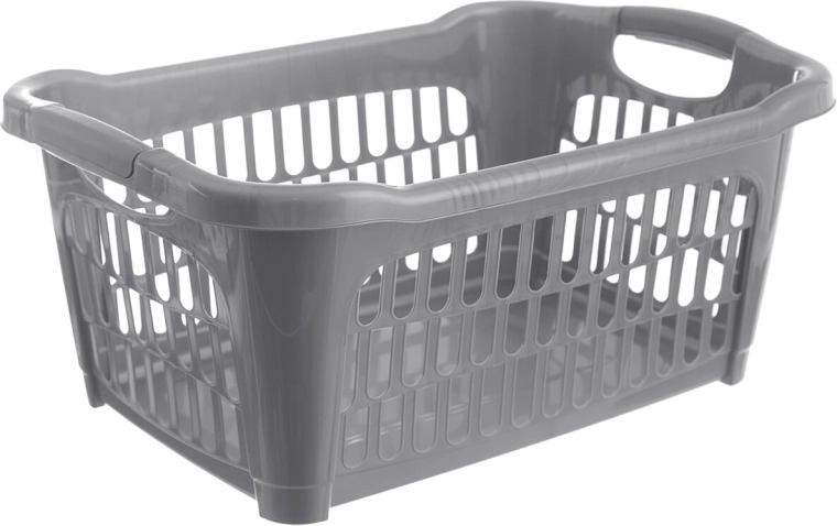 Koš za rublje Hobby 40 l sivi