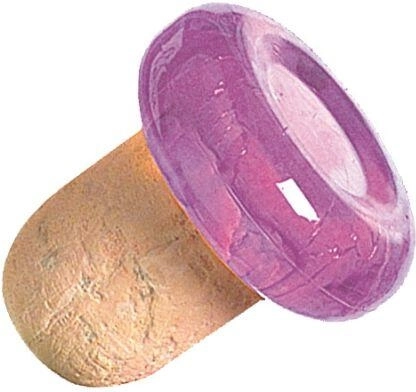 Čepovi za boce s prirodnim čepom od pluta, mix boja (3 kom)