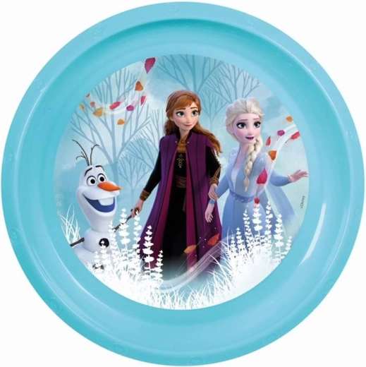 FROZEN 2 plitki tanjur 22 cm - plavi