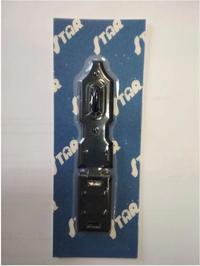 Zglobna petlja 140 mm crna