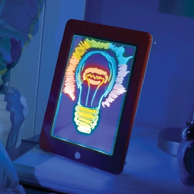 Magični 3D crtaći tablet s flomasterima - plavi