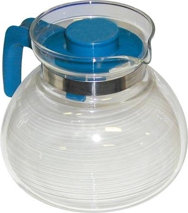 Stakleni čajnik Svatava 1,7 l s plastičnim poklopcem i ručkom