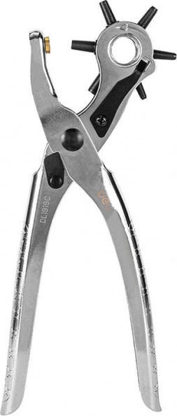 Deli Tools kliješta za bušenje kože 9" (srebrna)
