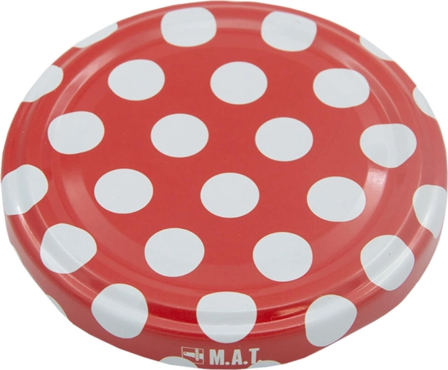 Poklopci za konzerviranje TWIST 66 točkice – set 10 kom