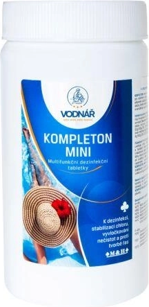 Tablete za bazene VODNÁŘ Kompleton Mini 3u1 20 g, 1 kg