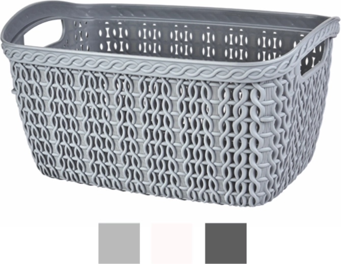 Pravokutna spremnica Knit 20 l, crna