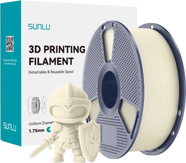 Sunlu PLA+ filament 1,75 mm – bjelokost