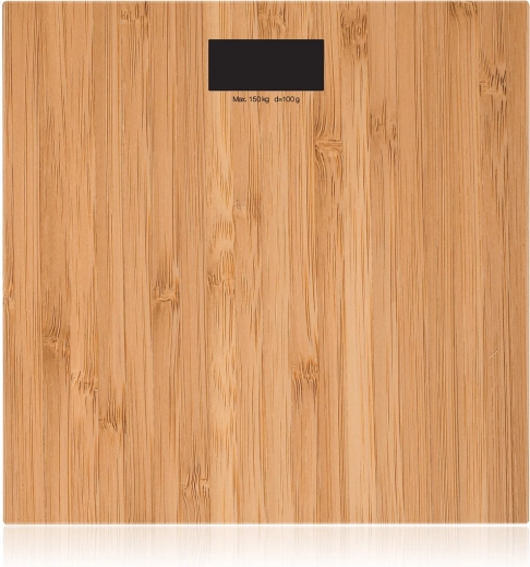 Osobna digitalna vaga s bambusovim dekorom 150 kg