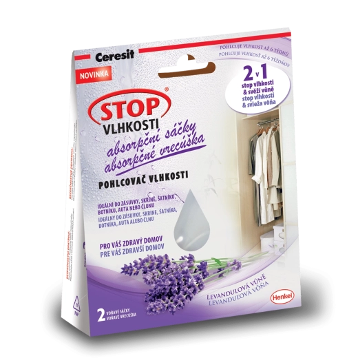 Ceresit Stop vlage upijajući vrećice relax lavanda 2×50 g