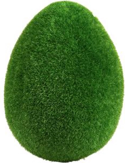 Jaje od imitacije mahovine 15 cm