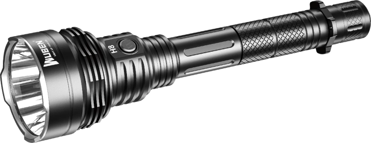 Wuben H8 Deluxe Kit taktička svjetiljka 1800 lm, crni set