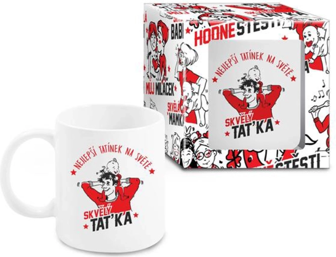 Poklonjena keramička šalica Sjajan tata 300 ml