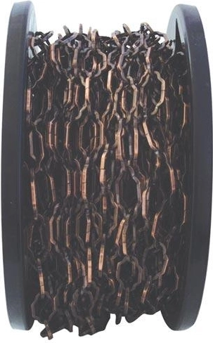 Čelični lanac Z310/4, smeđe bruniran, 30 m