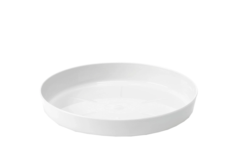 Podložak Lamela bijeli za cvjetnjake 25 cm