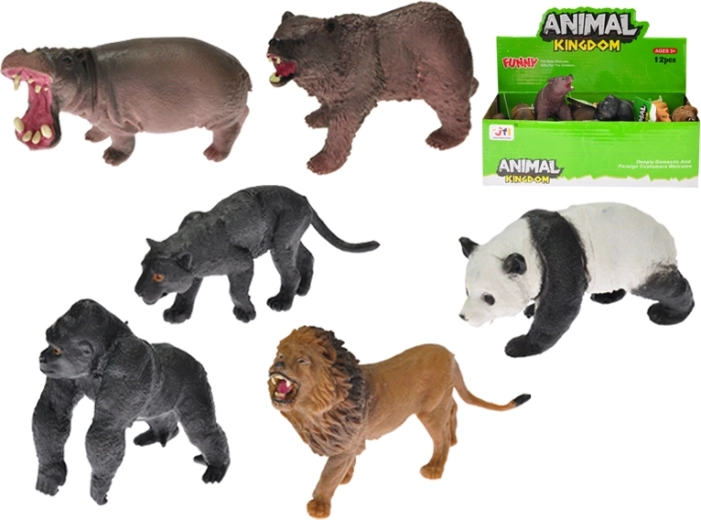 Životinje sa safarija 8–10 cm, set 12 vrsta