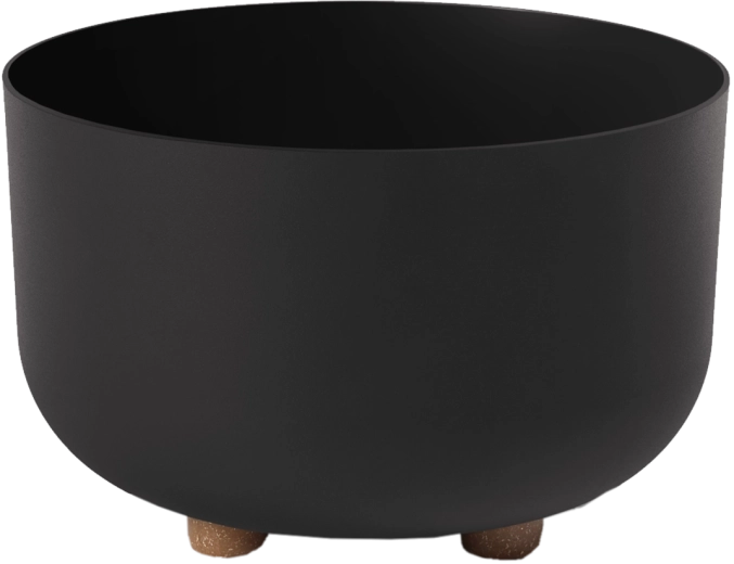 Zdjele za cvijeće Sofia 27 cm mat crna