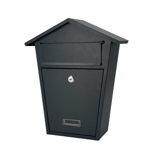 Poštanski sandučić FINCH, antracit, 38 × 32 × 10,5 cm