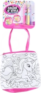 Torbica za bojenje za djecu s flomasterima i kamenčićima