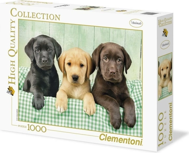 Puzzle od 1000 dijelova Tri Labradora