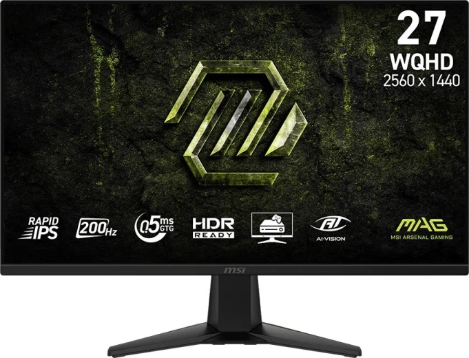 Monitor 27" WQHD 200 Hz MAG 275QF E20 crni