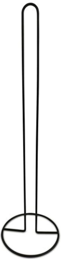 Stalak za toaletni papir Toro 56 cm crni