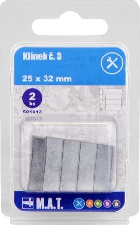 Drveni klin za drške br. 3, 25 × 32 mm (2 kom)