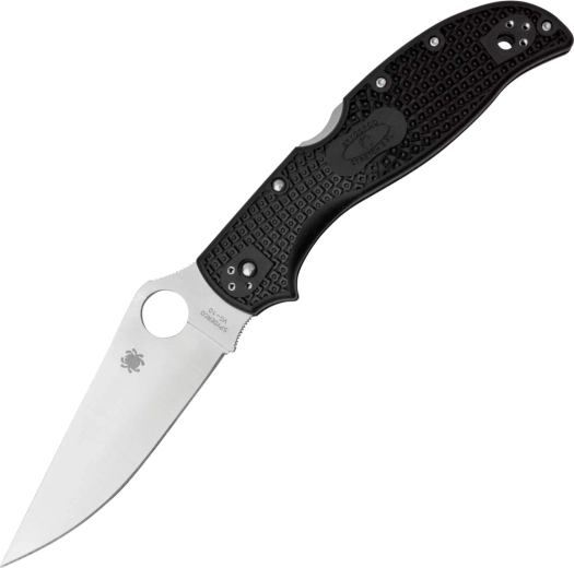 Spyderco Stretch 2 XL – sklopivi džepni nož VG-10, satin, crna FRN drška