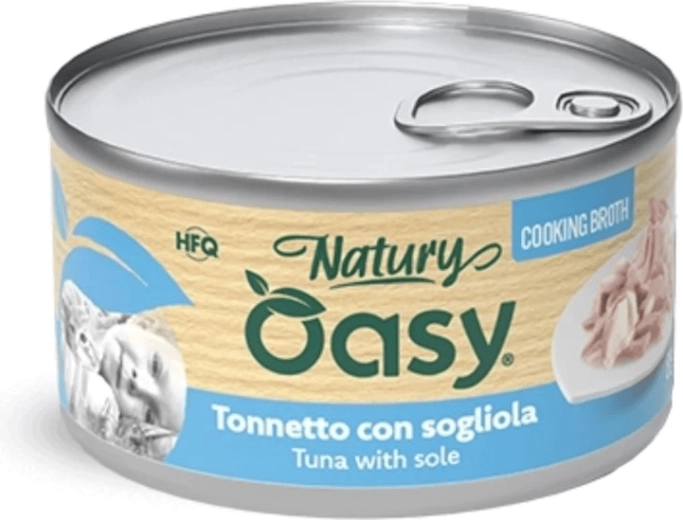 Oasy juha za mačke – tuna s iverkom 85 g