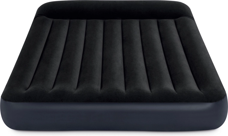 Napunljivi madrac s pumpom postelja velur Intex 64150