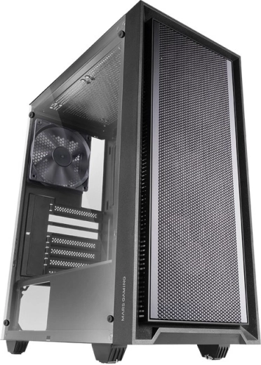 Računalno kućište MARS MC-PMAX Black ATX s 4 FDB ventilatora