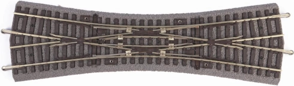 Križna skretnica Piko s podlogom