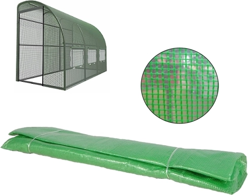 Ojačana folija za polutunel Połówka 3 × 1,5 m zelena