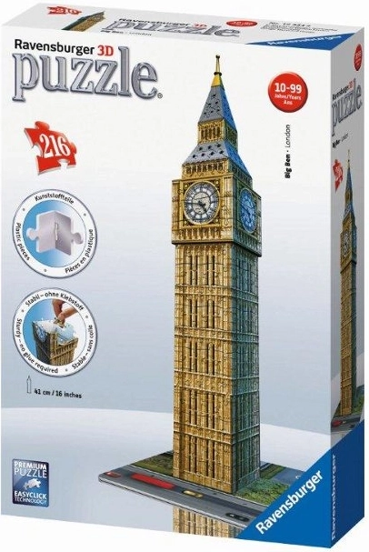 Ravensburger 3D puzzle Big Ben London 216 dijelova