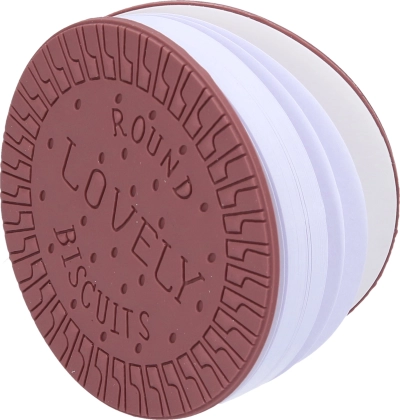 Blok za bilješke u obliku keksa