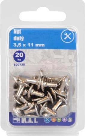 Šuplja zakovica 3,5 × 11 mm (20 kom)