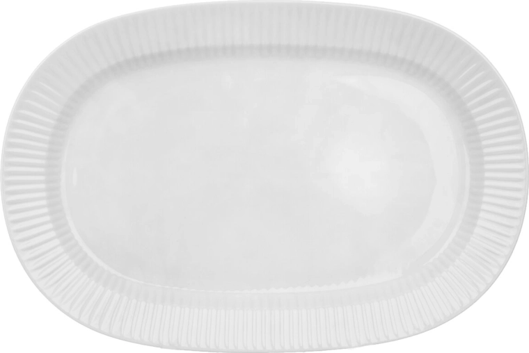 Porcijski ovalni pladanj Vlnka 37,5 × 25 cm