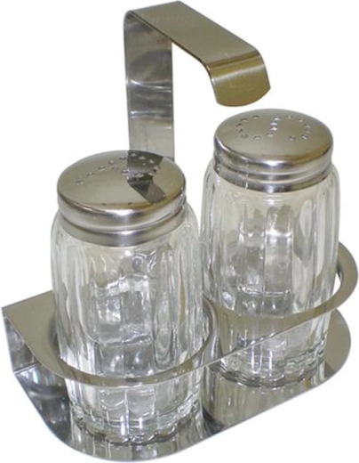 Začinska set Toro – sol i papar, nehrđajući čelik i staklo