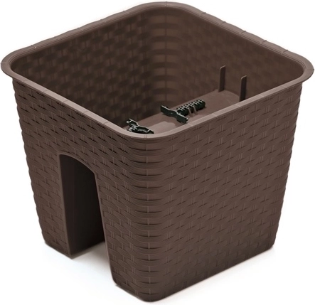 Žardinijera za ogradu Ratolla 28 cm – umbra