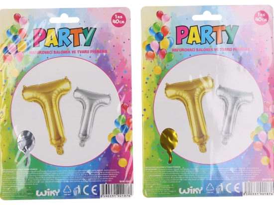 Nafukavajući balon slovo T 40 cm