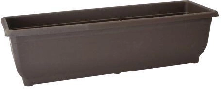 Samonavodnjavajuća žardinjera Aqua Gloria 60 cm smeđa bez podloška