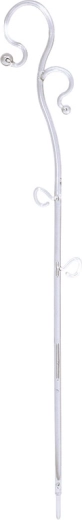 Potpora za orhideje DECOR III bijela transparentna 39 cm