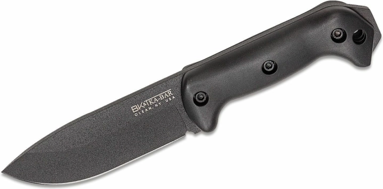 Vanjski nož KA-BAR Becker Companion 13,3 cm, crni, Zytel, futrola
