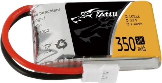 Tattu LiPo baterija 350 mAh 3,7 V 30C 1S s Molex konektorom