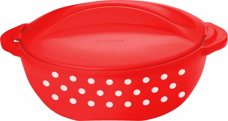 Termo lonac TORO 3 l crveni s bijelim točkicama