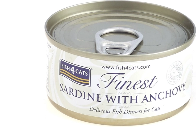 Fish4Cats konzerva za mačke sardina s inćunima 70 g