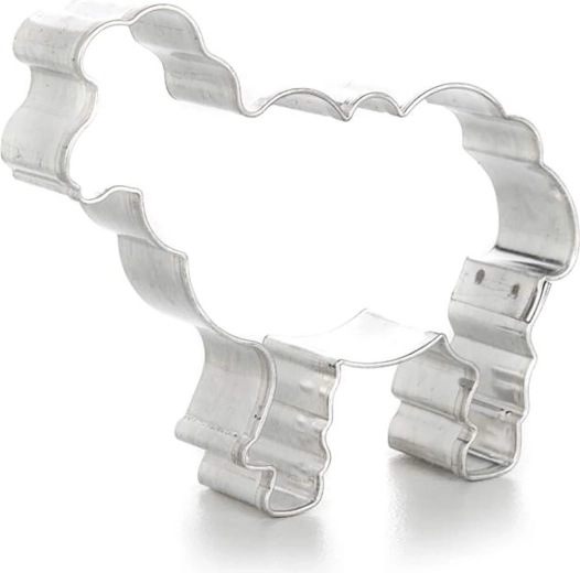 Kalup za kekse janjac 7 × 6 × 1,6 cm pocinani lim