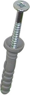 Udarni tipl s ravnom glavom 6×45 mm, pakiranje 100 kom